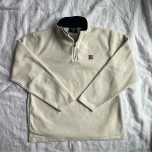 VINTAGE POLO JEANS CO RALPH LAUREN FLEECE QUARTER ZIP